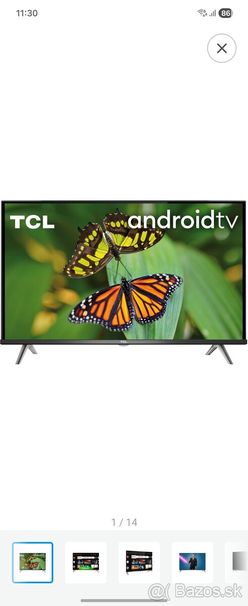 32" TCL 32S615 android