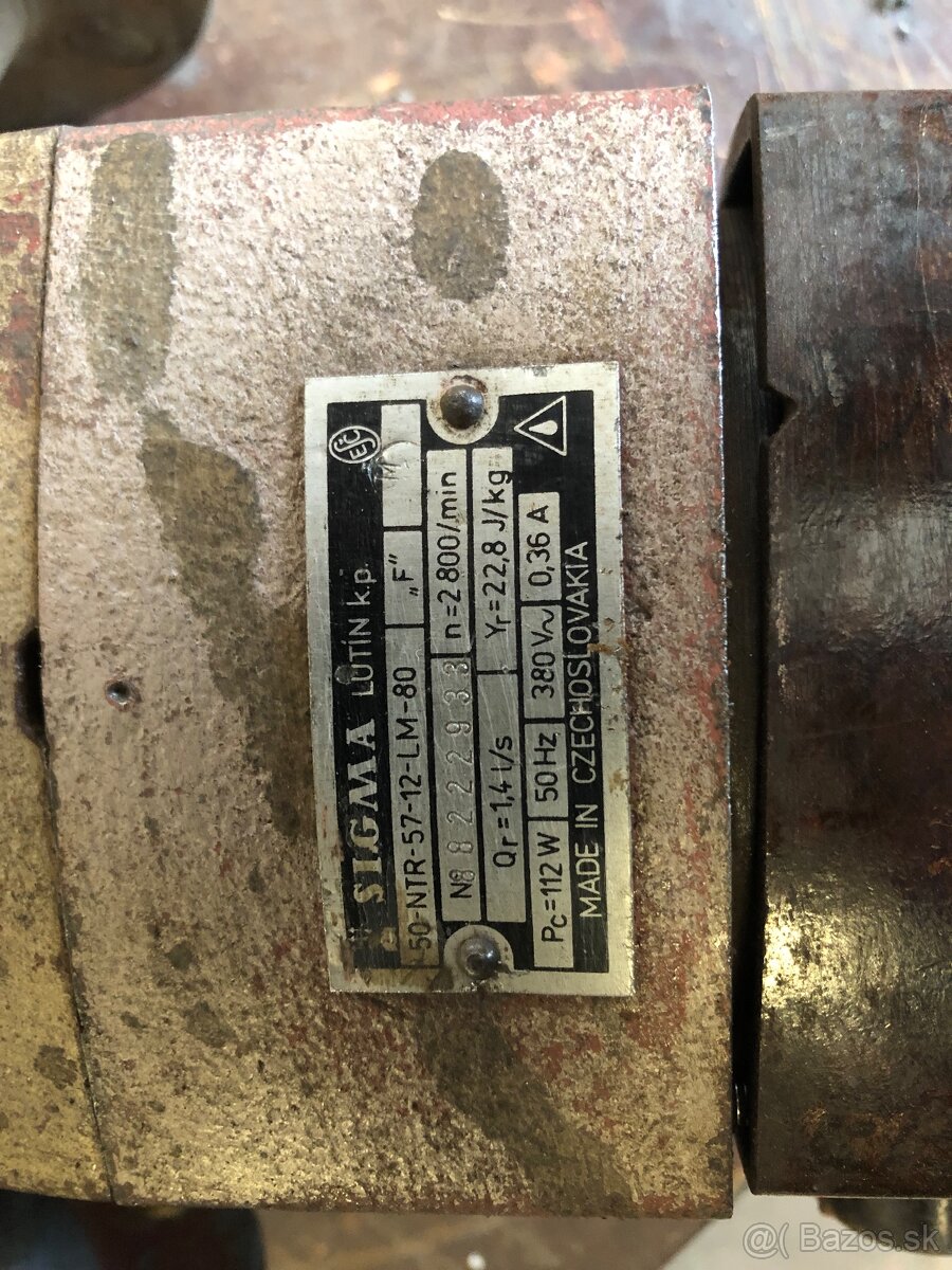 Obehové čerpadlo Sigma