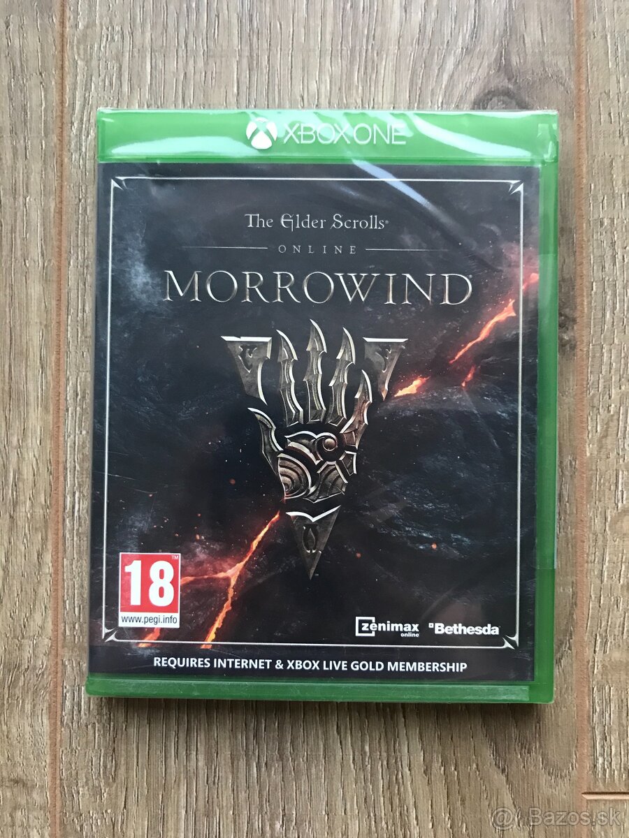 The Elder Scrolls Online Morrowind ZABALENA na Xbox ONE / SX