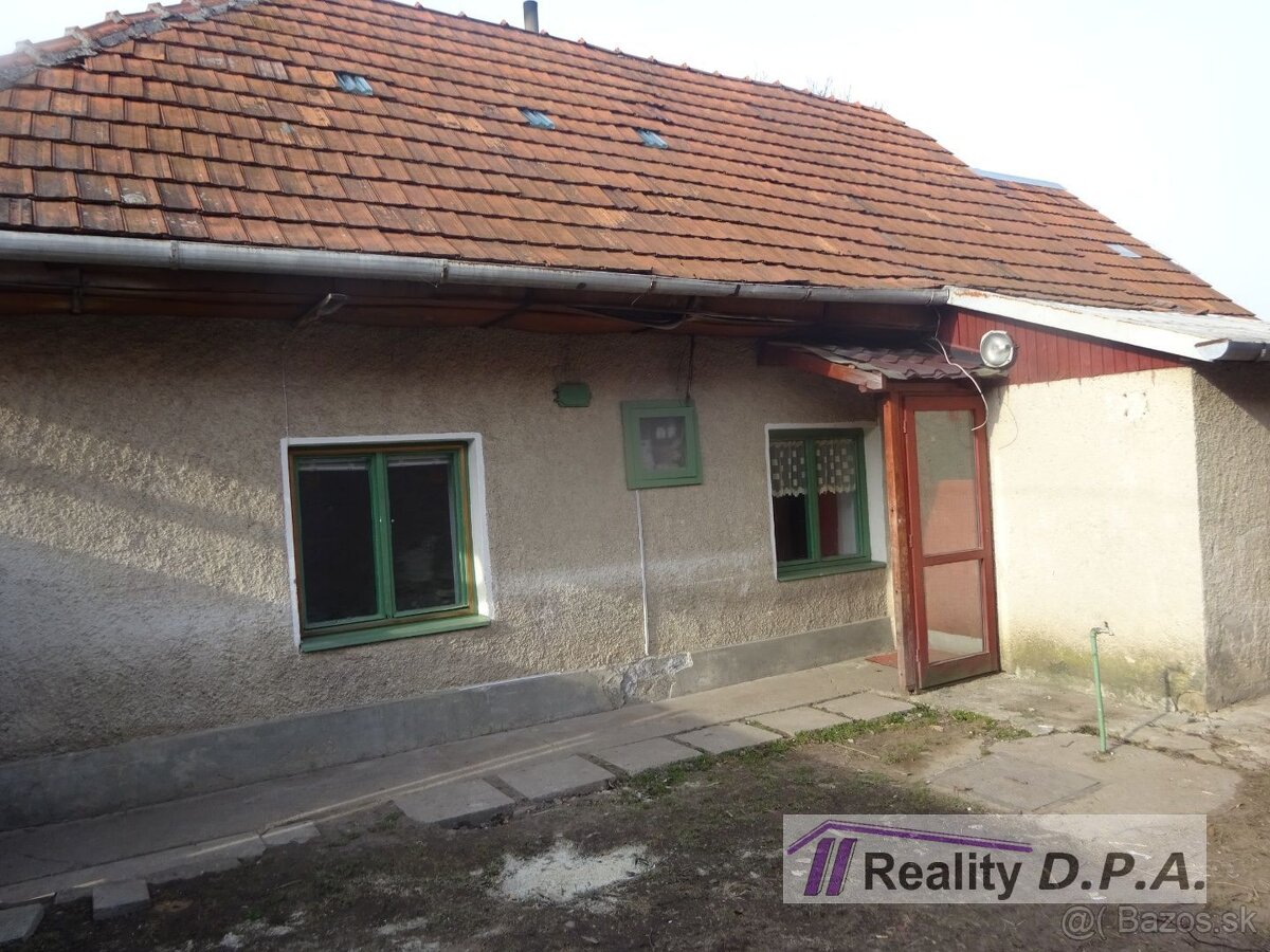 Exkluzívne - Rodinný dom s pozemkom 642 m2 za cenu 1 izbovéh
