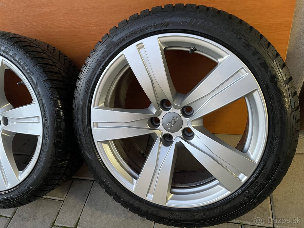 Orig. alu disky. AUDI 5x112 8J x18 ET 25 VW 245 45 R18 zimn
