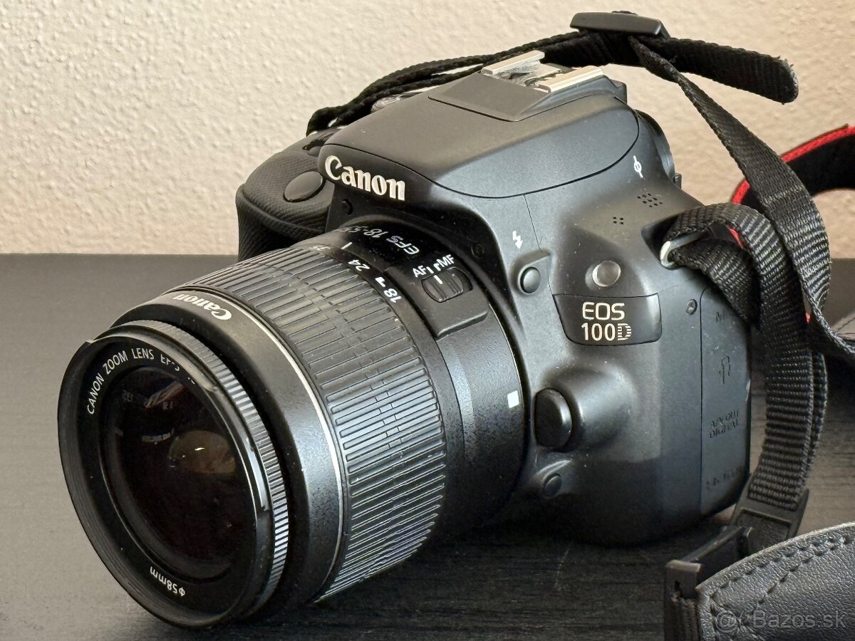 Predám digitálnu zrkadlovku Canon EOS 100D
