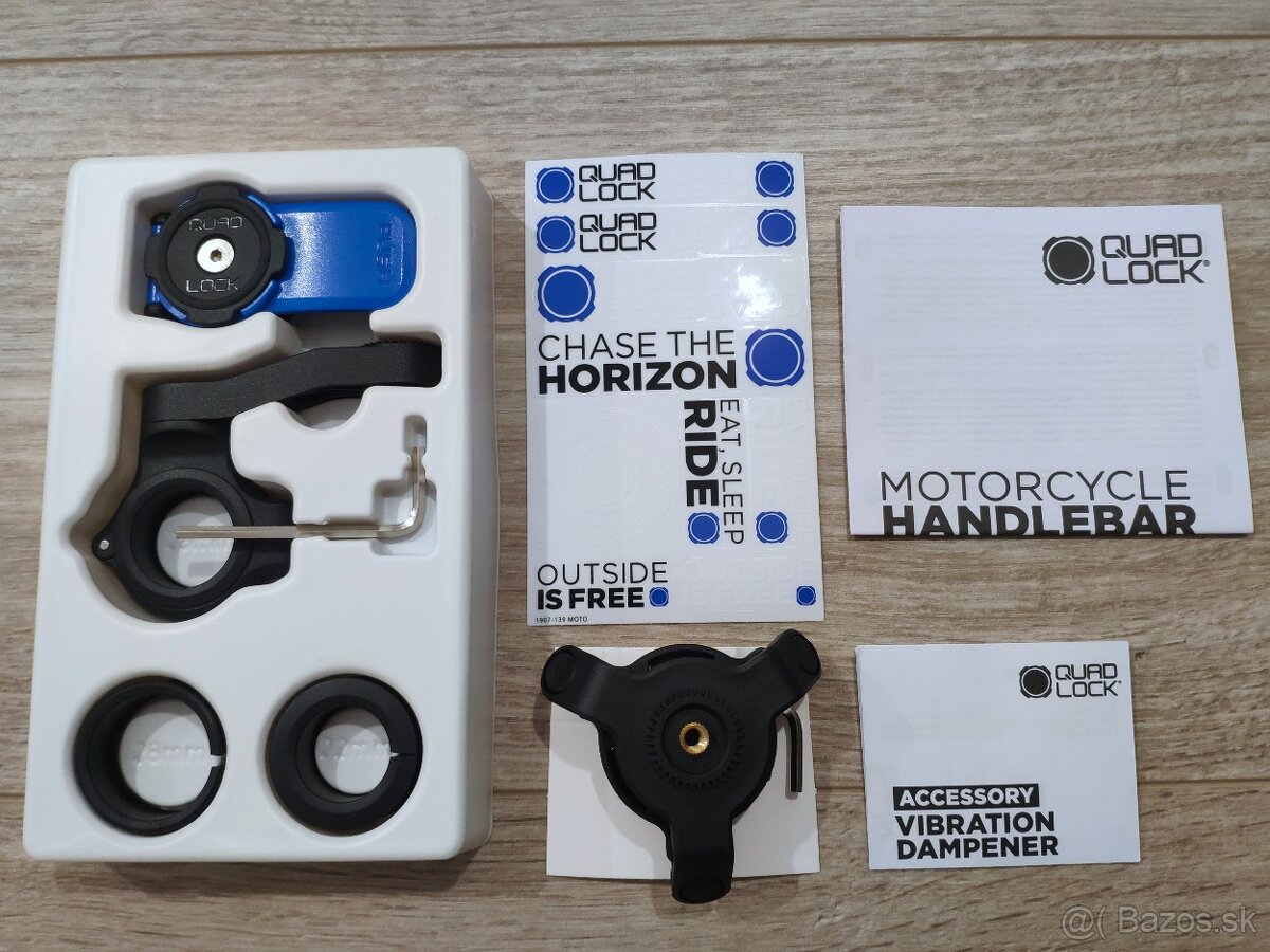 Quadlock | Motorcycle Handlebar kit | Vibration dampener
