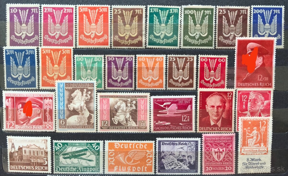 Známky Nemecko-Reich 2