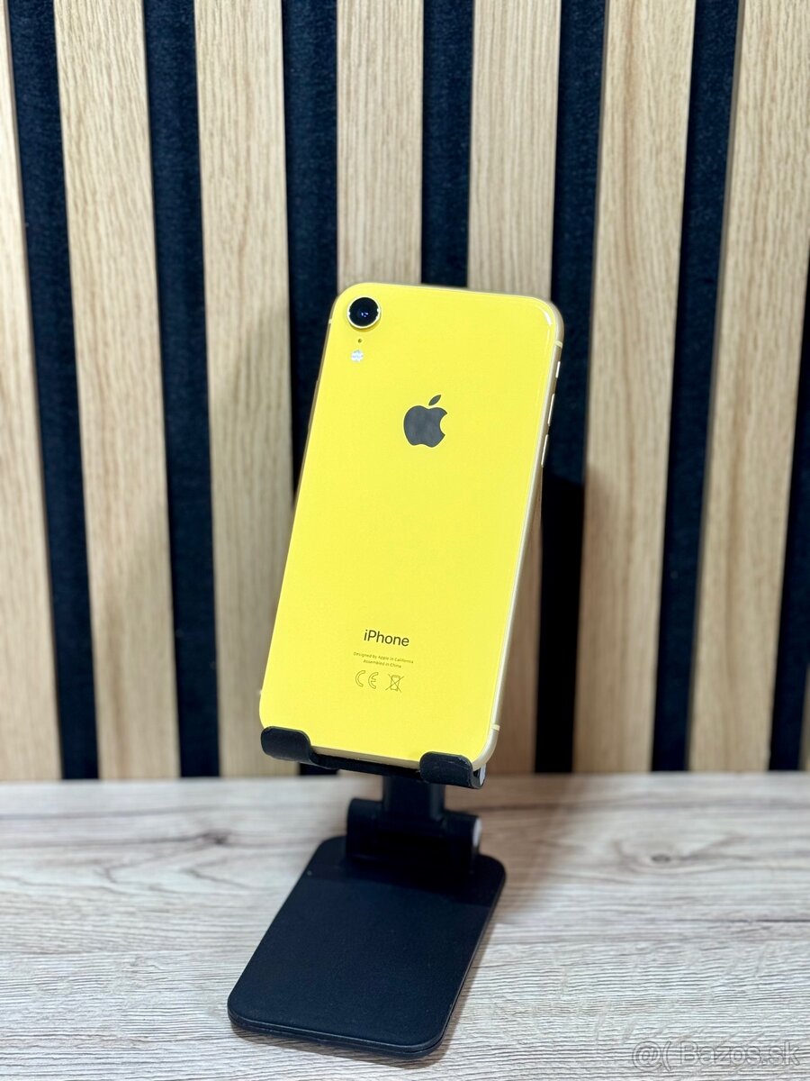 iPhone XR 64gb - Žltý - 88% zdravia batérie