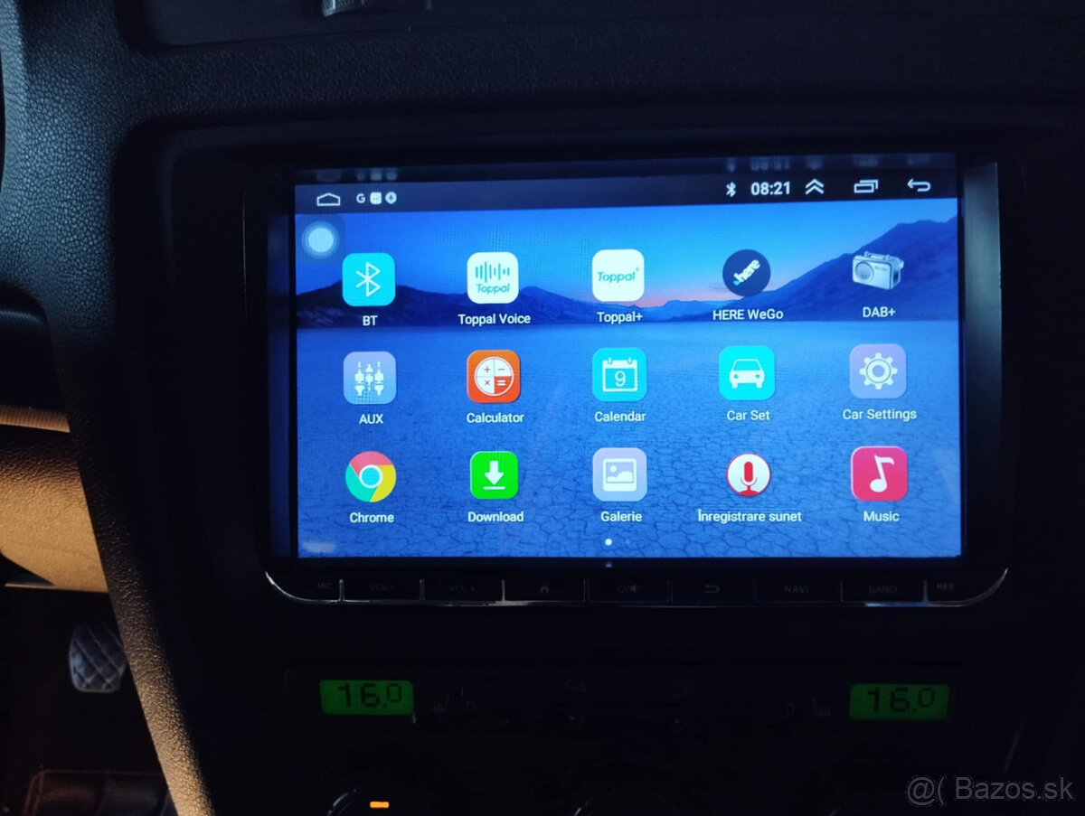 predam radio, autoradio , škoda octavia II, octavia 2