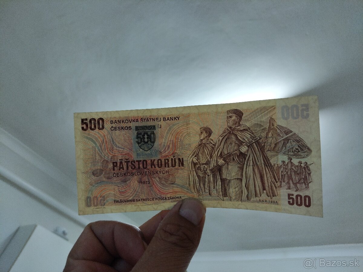 500Kčs Sk kolok