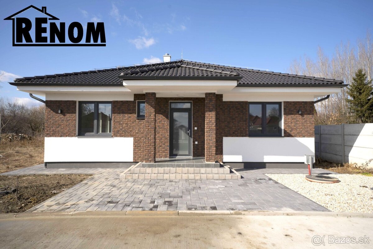 Tehlový Bungalov NOVOstavba