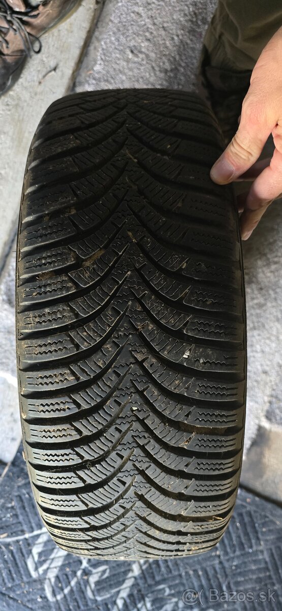 Zimné pneu 185/60 R14 na plech. diskoch 5x100