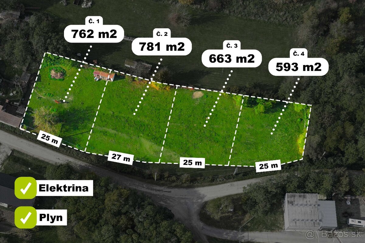 PREDAJ - STAVEBNÉ POZEMKY - LADICE