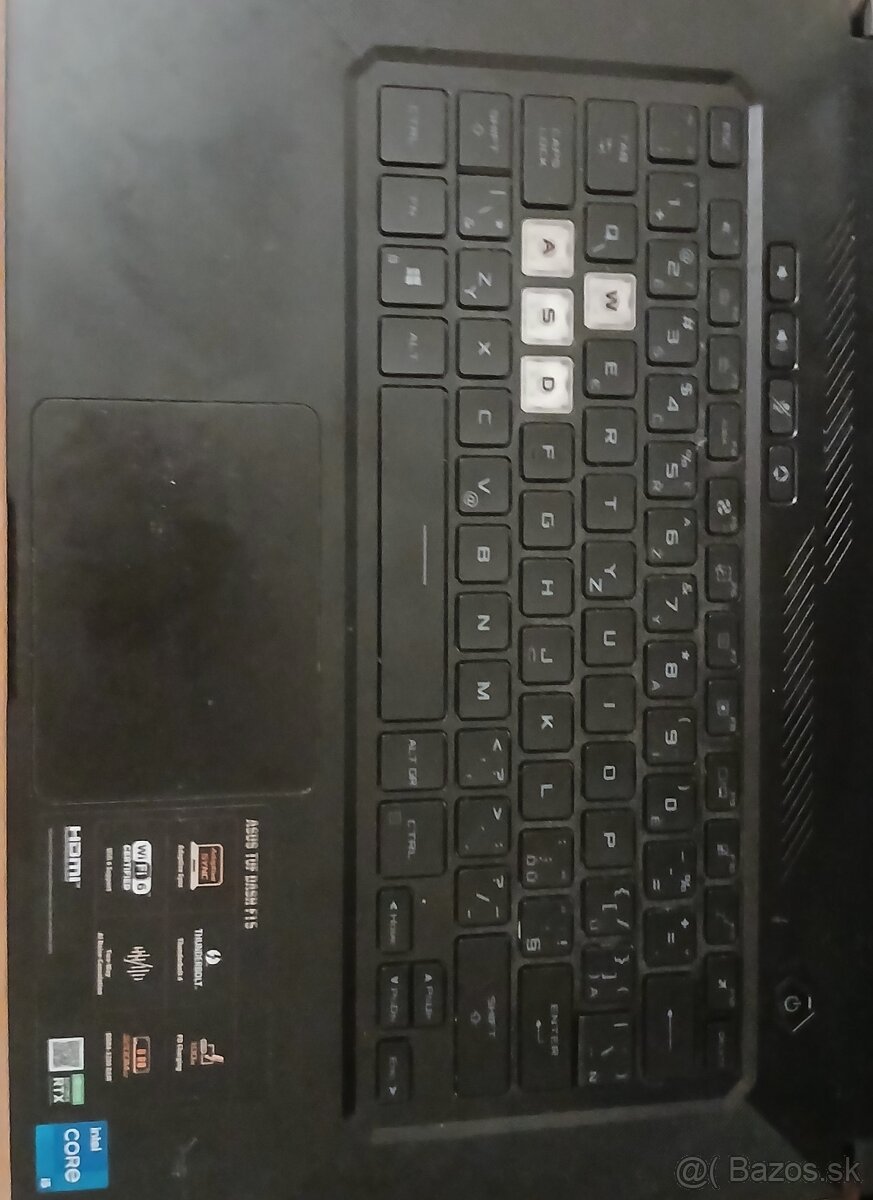 ASUS TUF Dash F15 – i5 / RTX 3060 / SSD 512 GB / 8 GB RAM