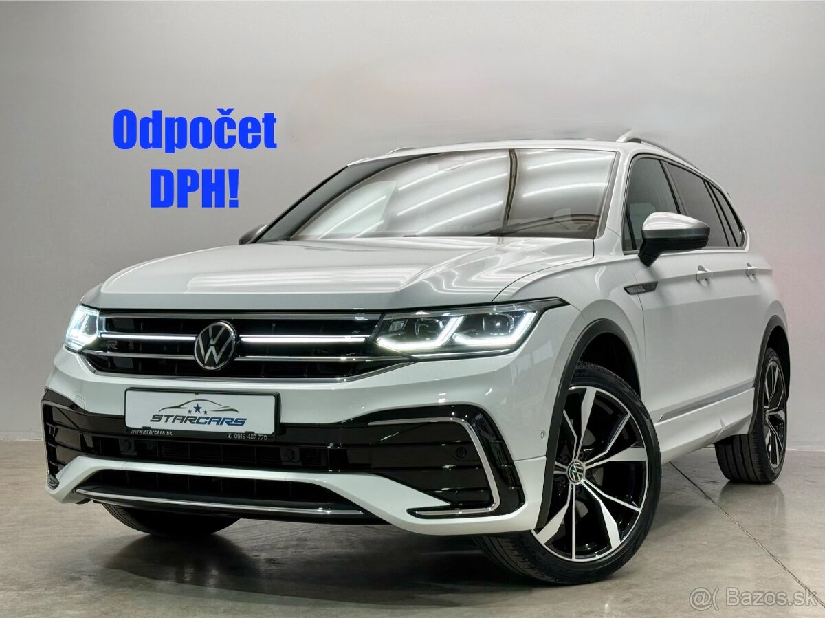VW Tiguan Allspace 2.0 TDI4x4 EVO 200k SCR RLINE/ODPOČET DPH