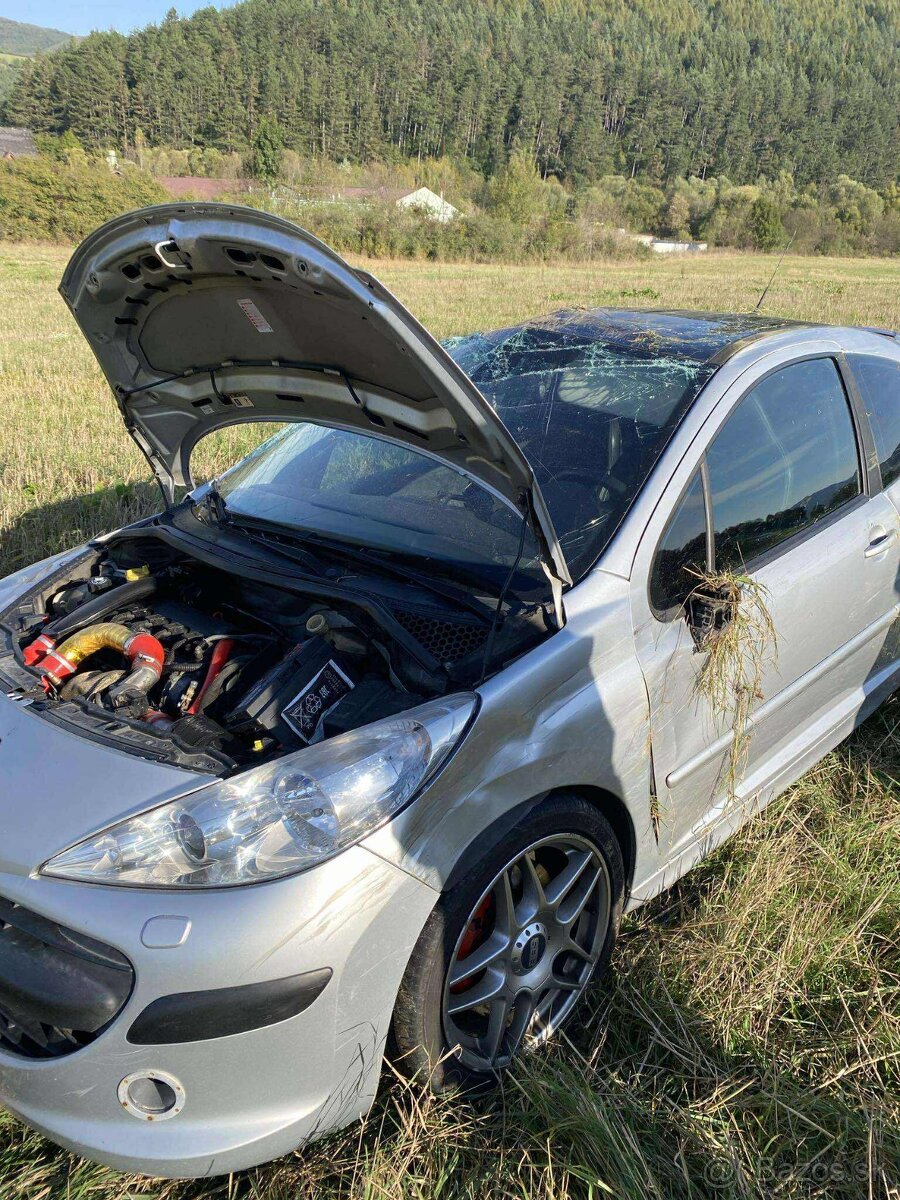 Rozpredam peugeot 207 RC, 1.6 thp, 128kw