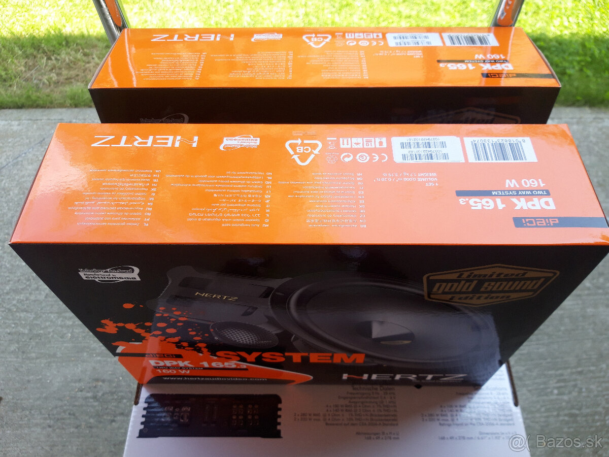 KOMPÁ 4x80WRMS (2 SADY) + PRÉMIOVÝ ZOS. 4x100WRMS