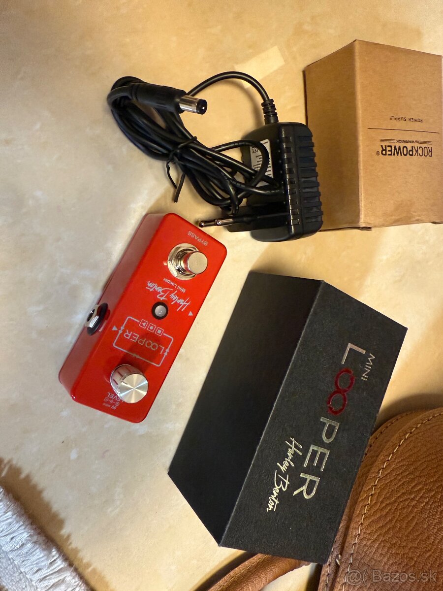 Predam looper na gitaru bass gitaru