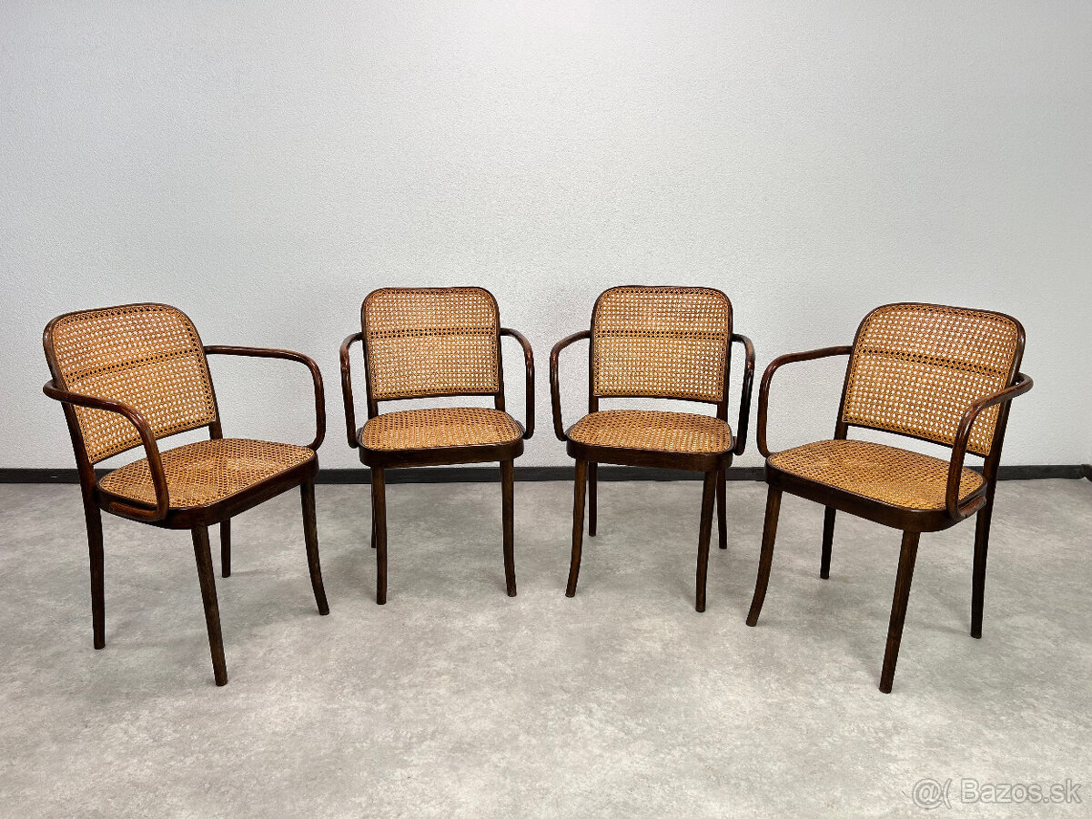 Stoličky Thonet 811 s výpletom Josef Hoffmann