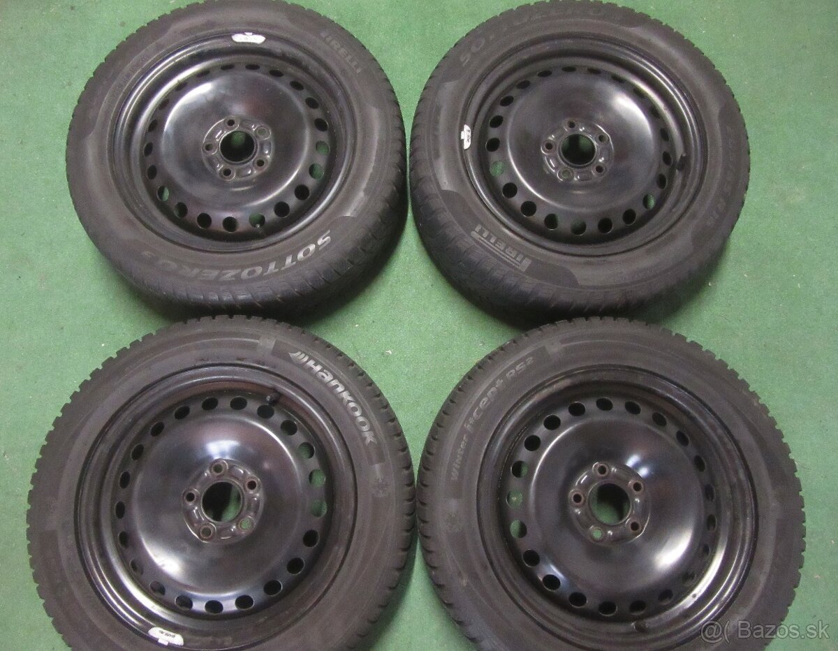 R16 Zimná sada FORD VOLVO rozteč 5x108 205/55R16 ET50