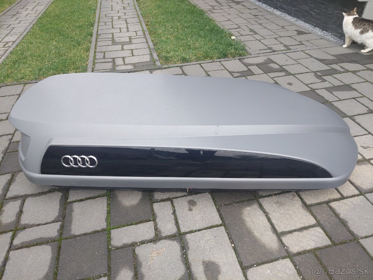 Strešný box THULE vyrobený pre AUDI 178x82x37