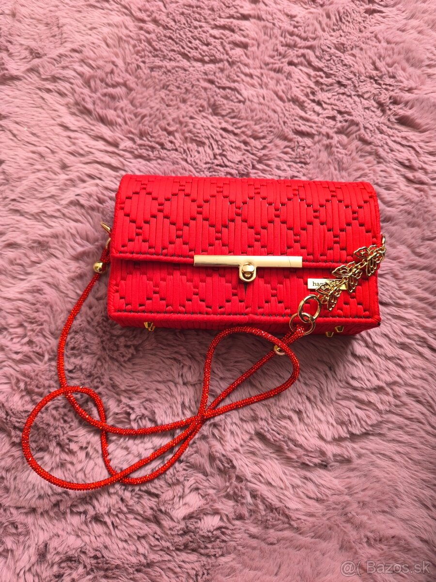 Vyšívaná handmade kabelka