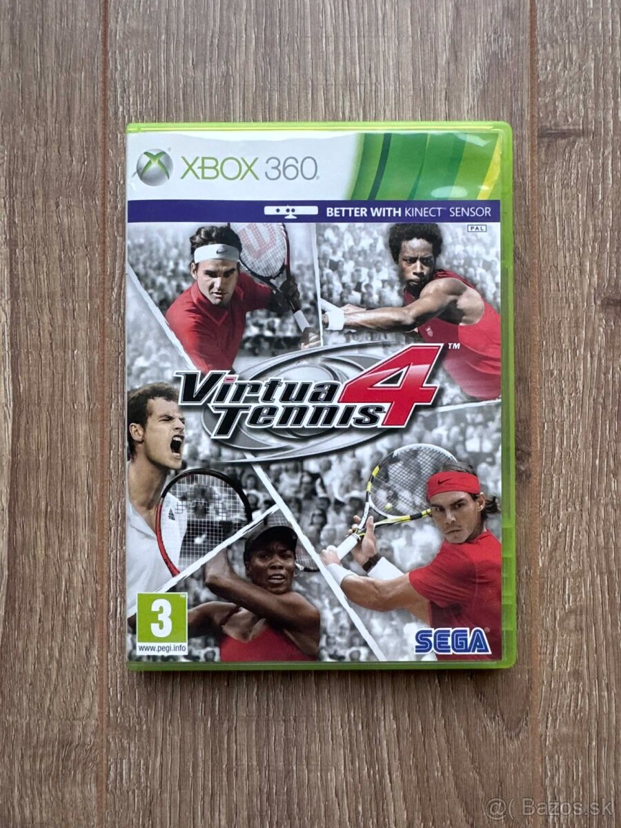 Virtua Tennis 4 na Xbox 360