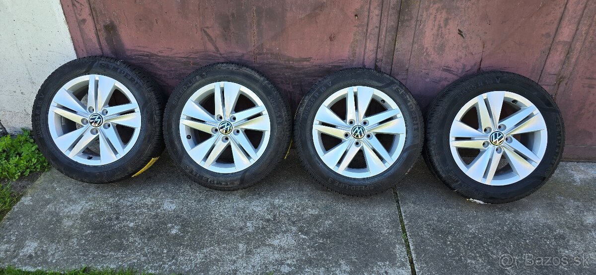 5x112,r16,7J,et48,originál VW -TOP stav