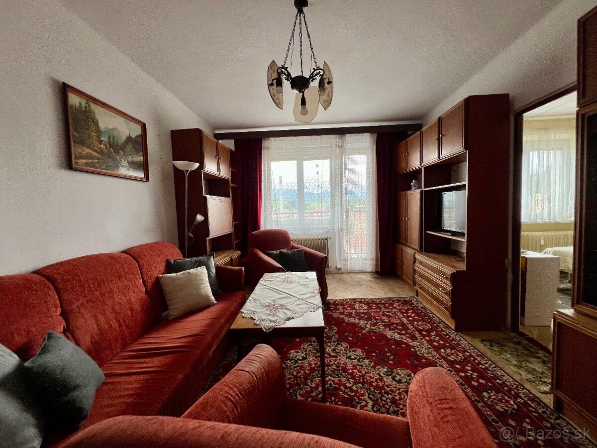 Predaj: 3 izbový byt Veľký Bysterec