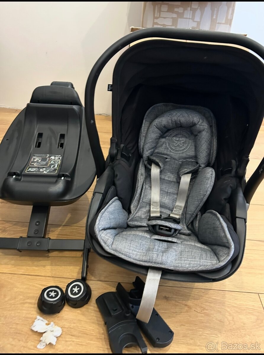 Polohovateľné vajíčko Kiddy Evoluna 2 i-size2, + ISOFIX