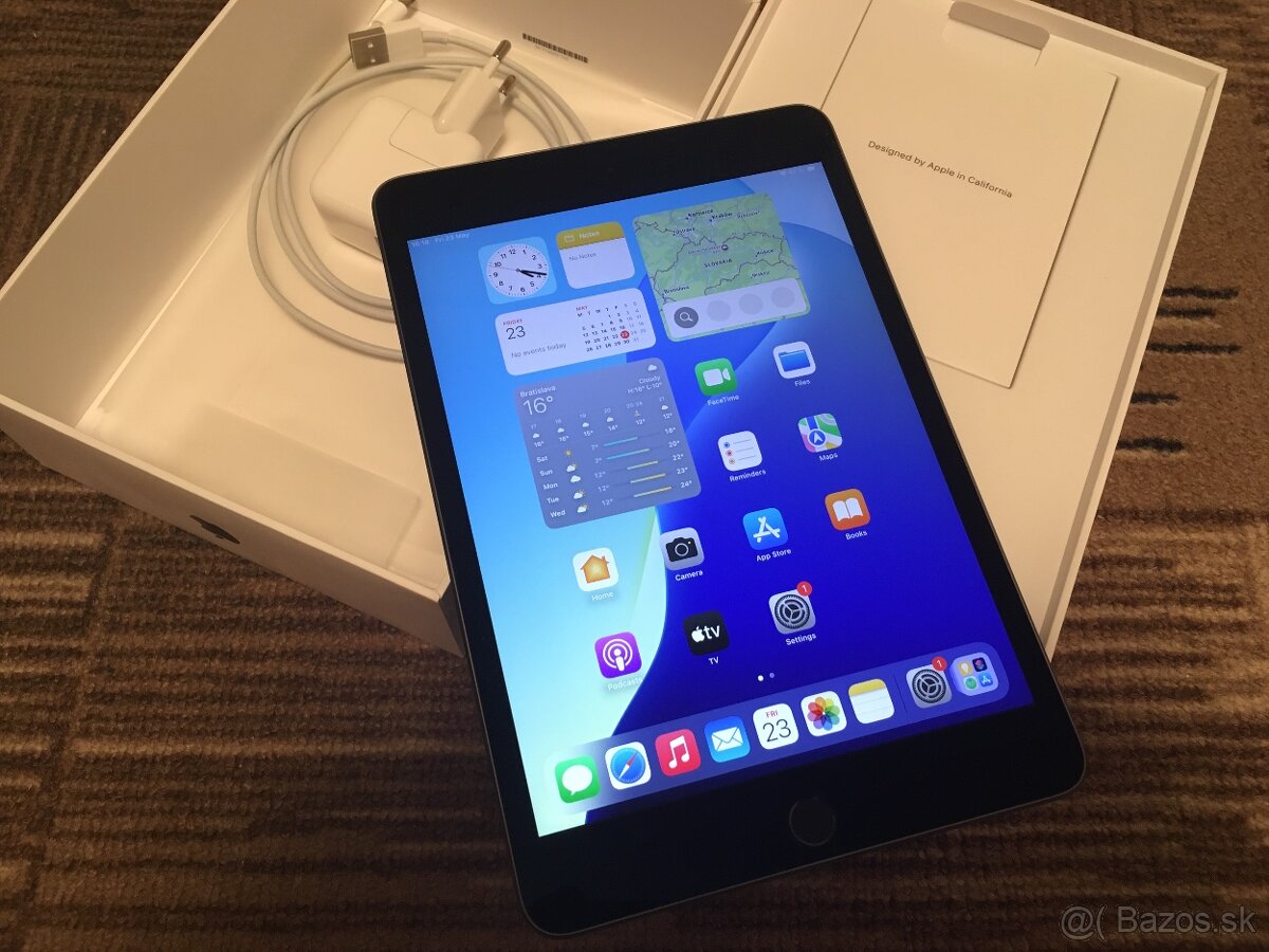 iPad Mini 5gen 64GB vesmirne sivy - velmi zachovany stav