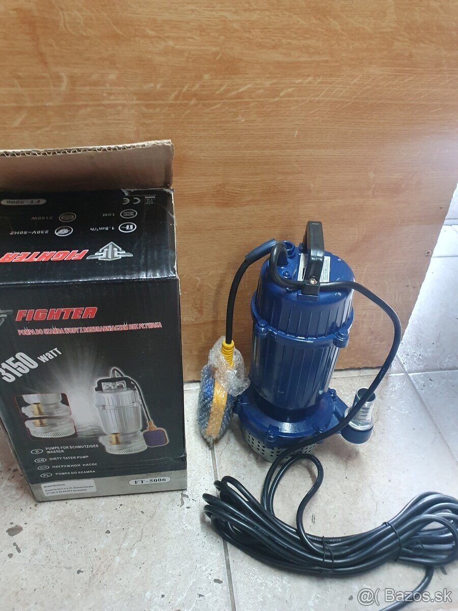 Predam nove kalove cerpadlo FIGHTER,plavak