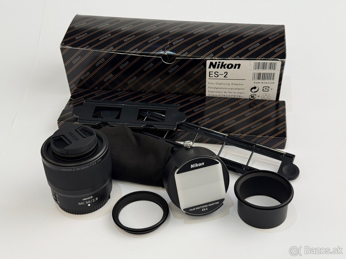 Nikon Nikkor Z MC 50mm f/2.8 + Adaptér ES-2