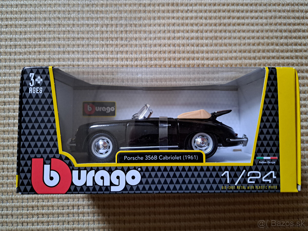 Model auta Porsche 356B Cabriolet 1961