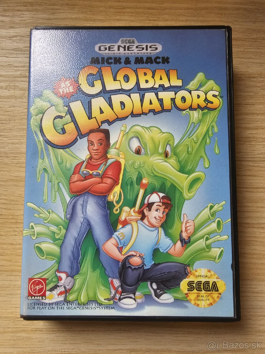 Sega Genesis - Mick & Mack as Global Gladiators