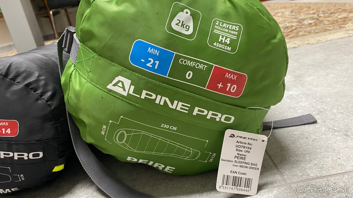 Spacie vaky Alpine Pro