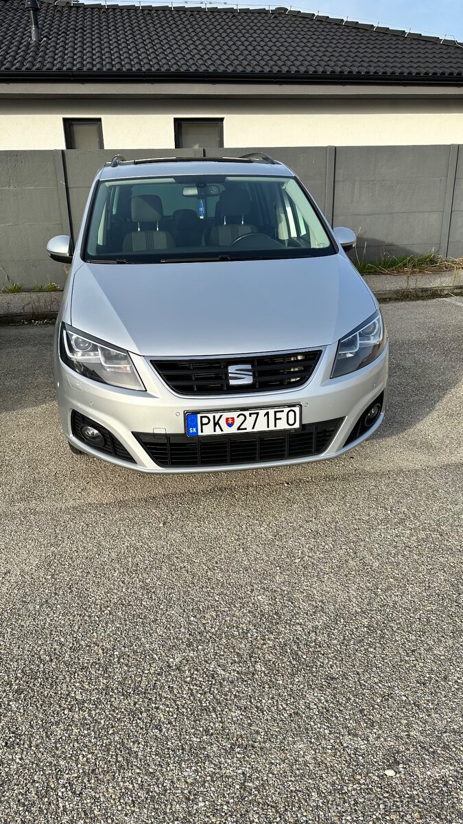 Vymenim Seat Alhamba 7 miestne - naj. 158000km, panorama