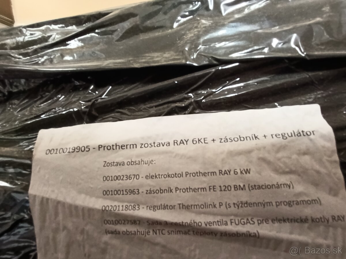 Protherm zostava + zásobník + regulátor