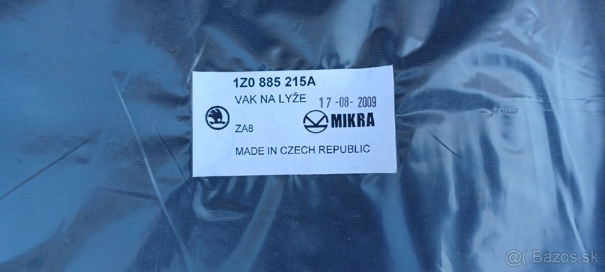 Vak na lyže Škoda