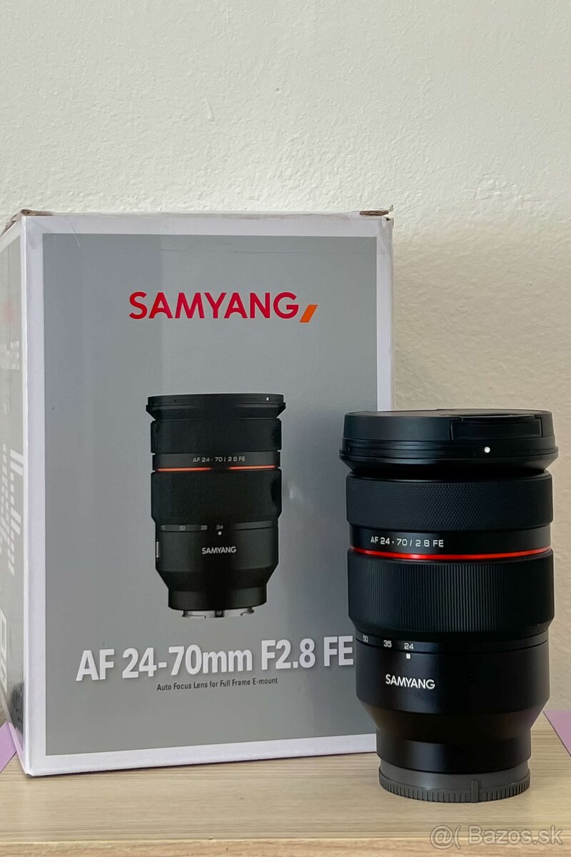 Samyang 24-70 mm f/2.8 FE pro Sony E (v záruce)