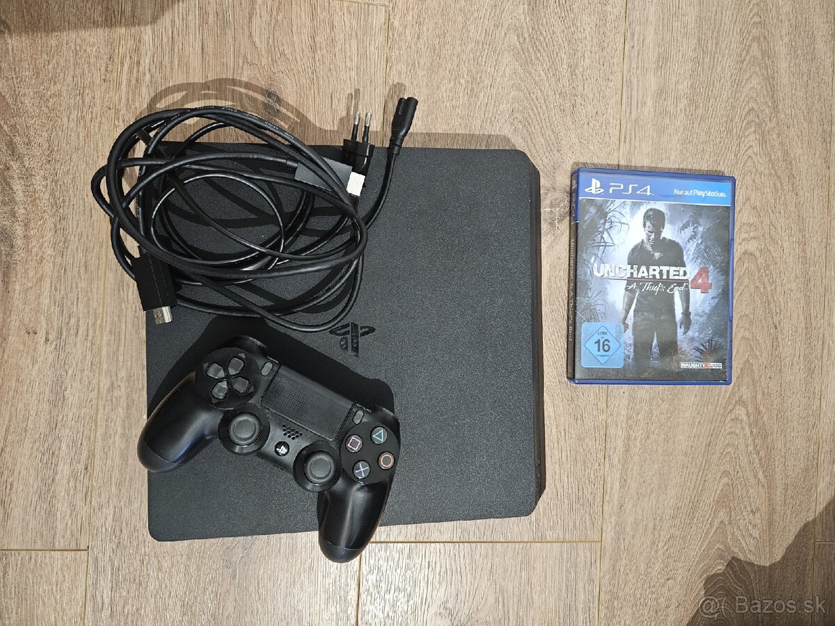 Predám playstation 4 slim 1TB plus hra