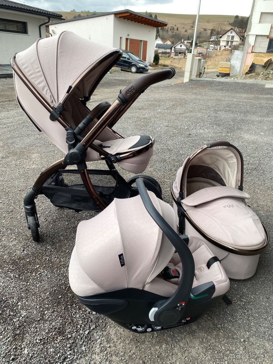Predám kočík Babystyle Egg2 set 4 v 1 - Feather Geo