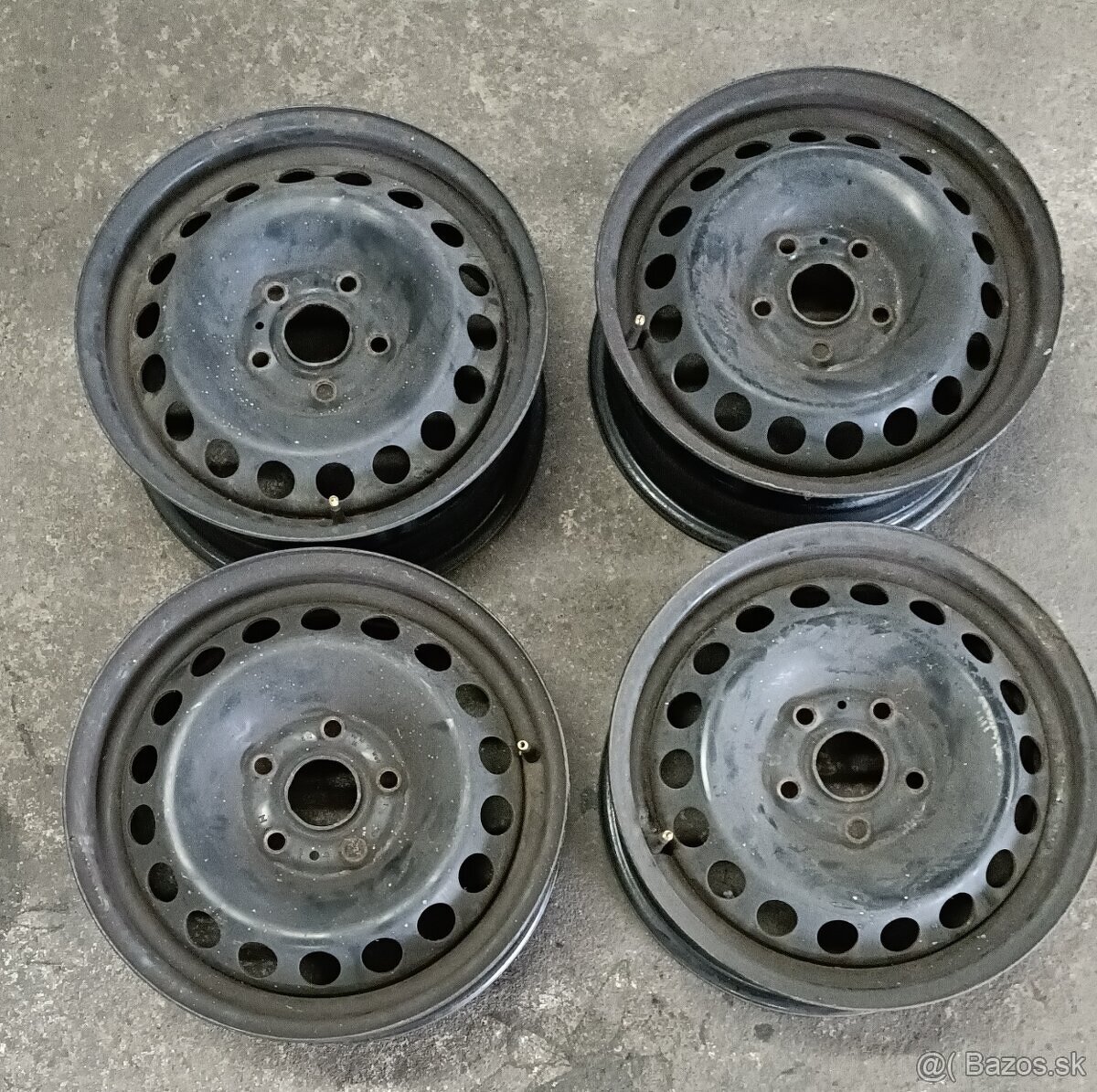 Plechové disky 5x112 r15 Skoda Seat Audi Vw