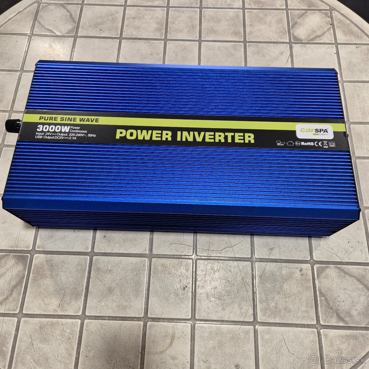 Predam menic napatia 24v/220v 3000w