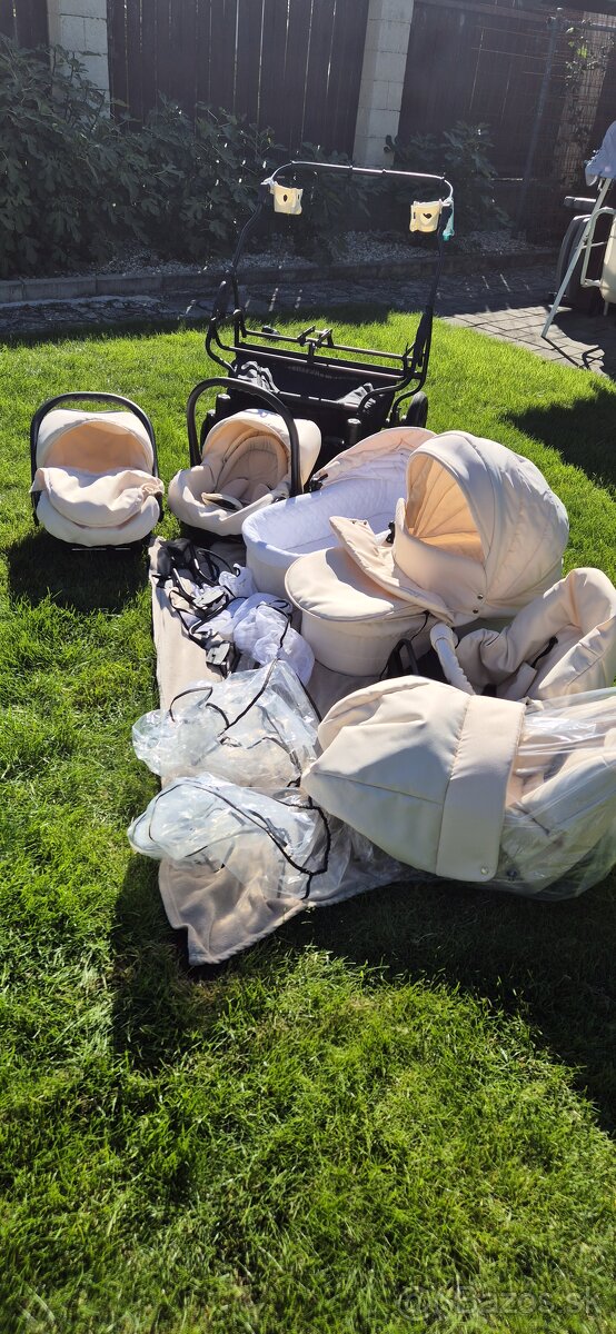 KOČAR PRE DVOJIČKY 3v1