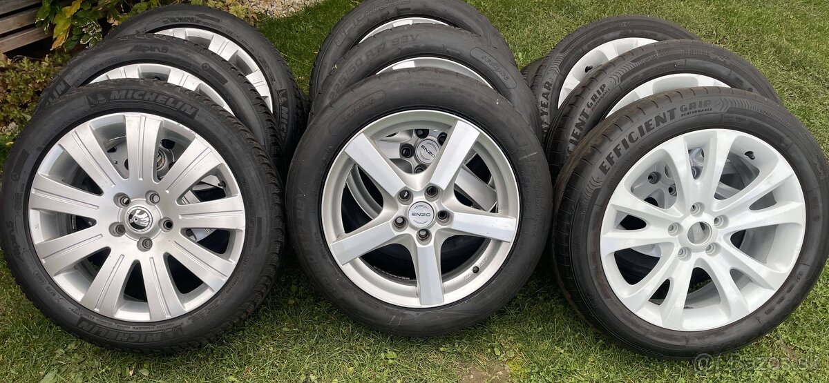 Skoda Orig.ALU Flash ENZO TRIFID R17 5x112