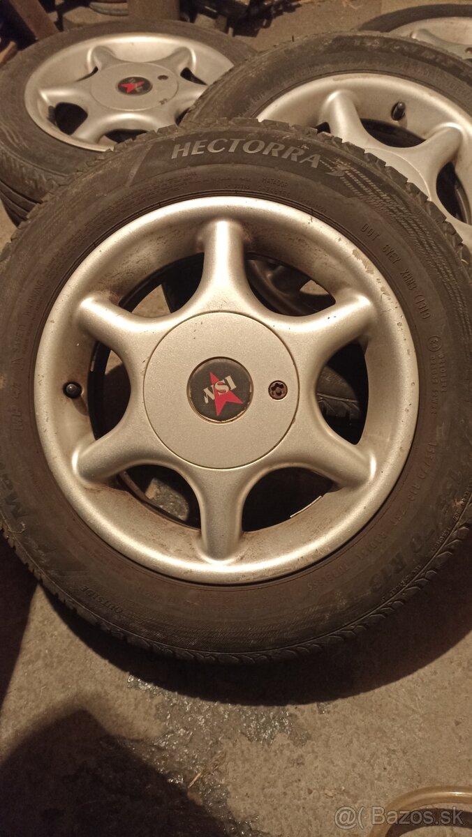 Predám hliníkové disky -elektrony( Saxo, Felicia)