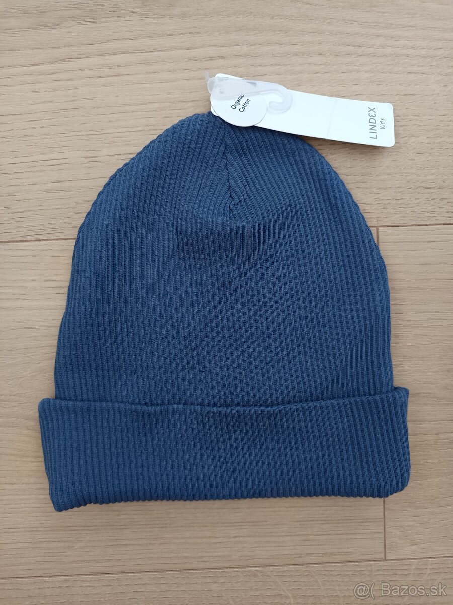 Modrá čiapka Lindex 2-4r