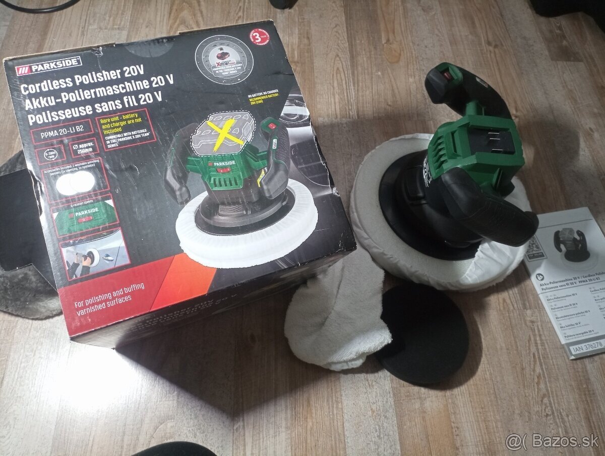 Predám Parkside aku leštičku