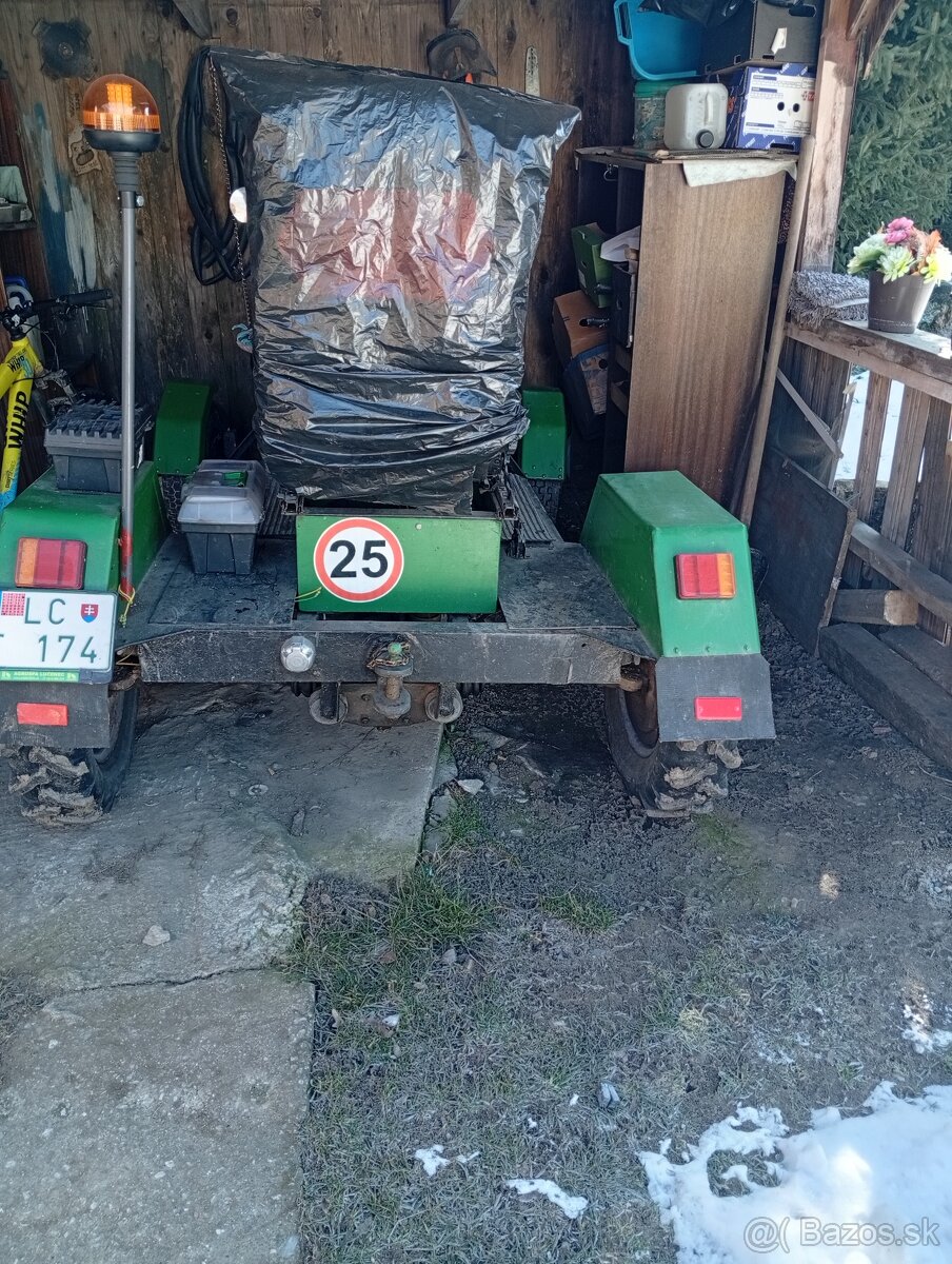 Malo traktor domácej výroby