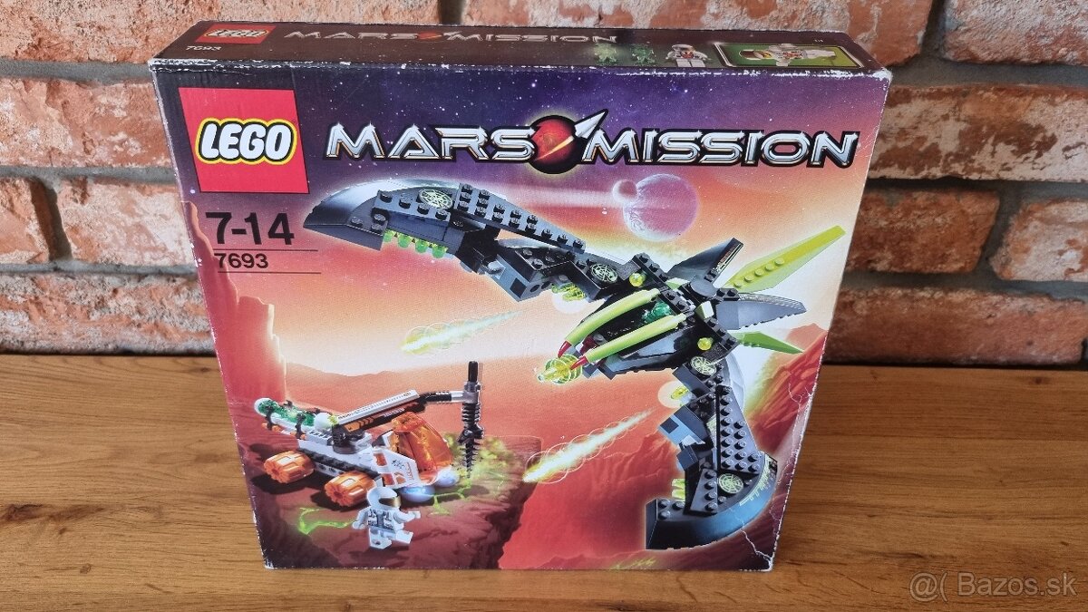 LEGO Space ETX Alien Strike Mars Mission 7693