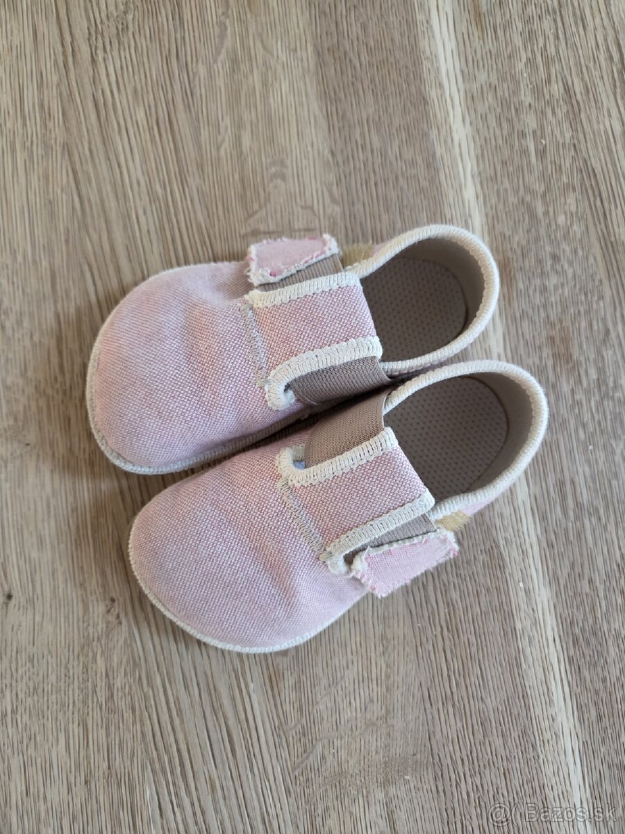 Detské barefoot papučky Pegres, veľkosť 23