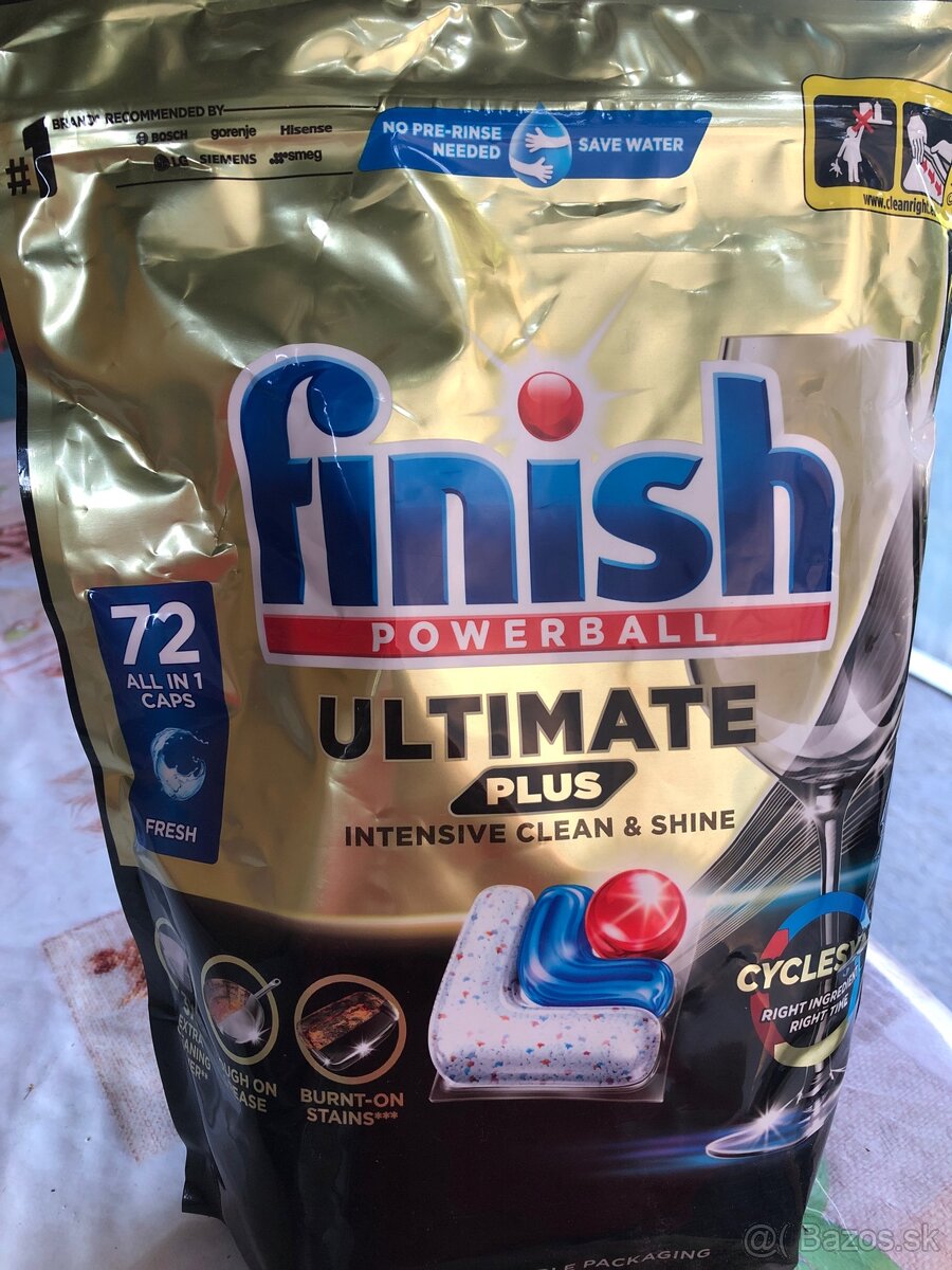 Finish kapsule 72 do umyvačky riadu